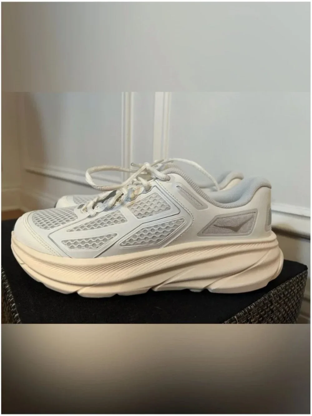 NEW HOKA Clifton One9 Sneakers White athletic shoes women’s size 9 New, no box